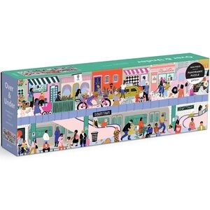 NWT Galison Over & Under 1000 piece panoramic puzzle